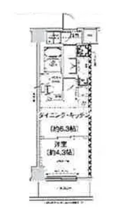 スパシエ幡ヶ谷【2階】の間取り
