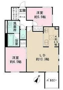 The Park Maison代々木上原【1階】の間取り