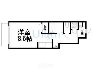 ヴェルドミール佐井【1階】の間取り