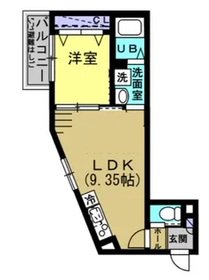 AJA京成大久保【2階】の間取り