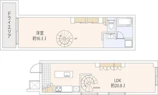 GrandStory西麻布の間取り