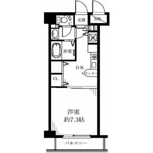 ルセアン保土ヶ谷【1階】の間取り