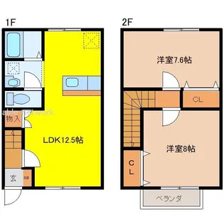 ハイランド白銀アネックスの間取り