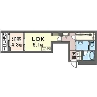 SEEDS GARDEN【2階】の間取り