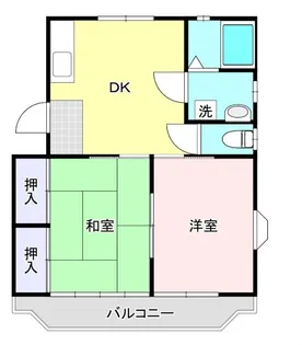サトウハイツ【2階】の間取り