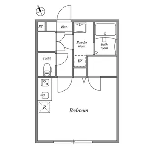 LEGALAND市谷薬王寺【2階】の間取り