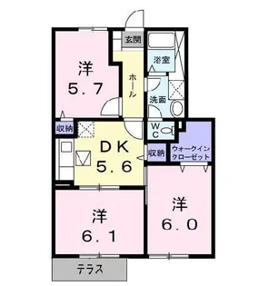 カシオペア・II【1階】の間取り