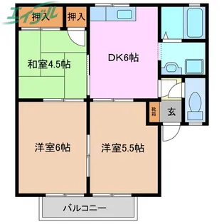 プリシエールSano【2階】の間取り