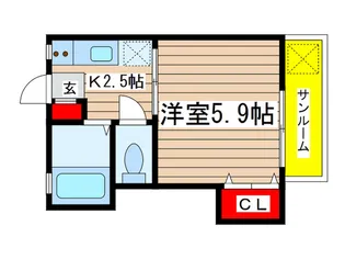 パレスラフィーネ【2階】の間取り