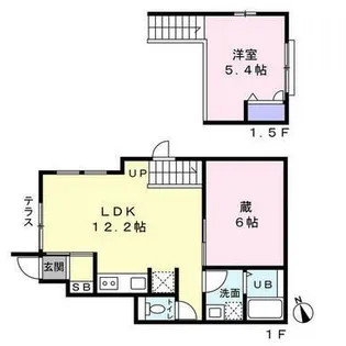 Refinement【1階】の間取り