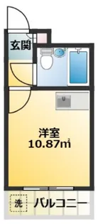 コートハウス双葉台【3階】の間取り