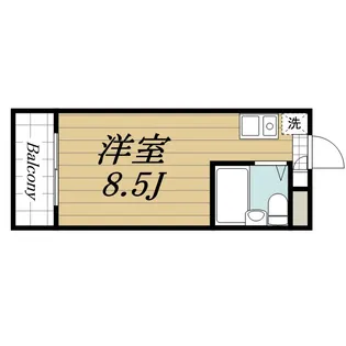 ワークス志津【2階】の間取り