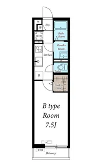 グレイス千葉中央II【3階】の間取り