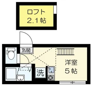 マーベラス国分寺内藤II【2階】の間取り