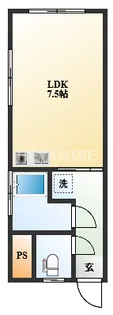 サンシュエット【3階】の間取り