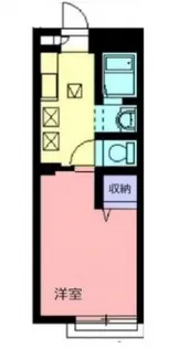 クレール弦巻1【1階】の間取り