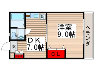 ステイツ高砂【2階】の間取り