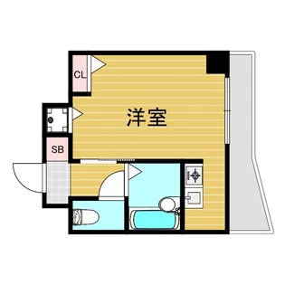 ノルデンハイム新大阪【3階】の間取り