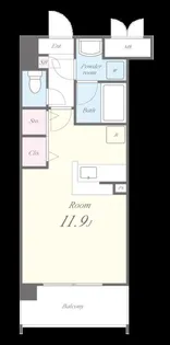 コンフォート宮町【1階】の間取り