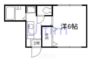 クリーングッドII【1階】の間取り
