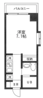 KDXレジデンス御徒町【3階】の間取り