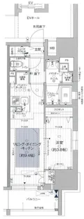 プレサンス ロジェ 丸の内 PRIME CASA【4階】の間取り