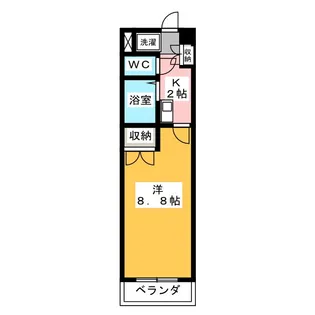サン ル ヴィーブル【1階】の間取り
