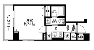 フェニックス練馬桜台【7階】の間取り