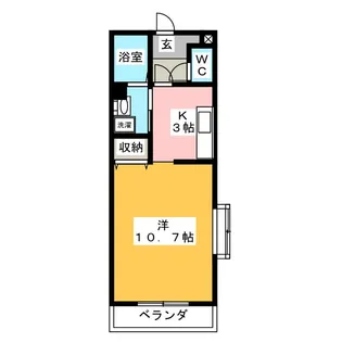 グランドソレーユ【1階】の間取り