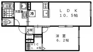MAISON DE UNICO【1階】の間取り