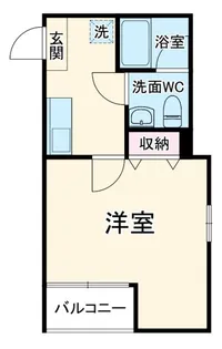 Hakusui幕張【1階】の間取り