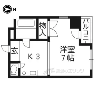 グランドールトキ【3階】の間取り