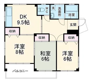 アーバン大門【2階】の間取り
