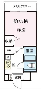 アカデミア清新【4階】の間取り