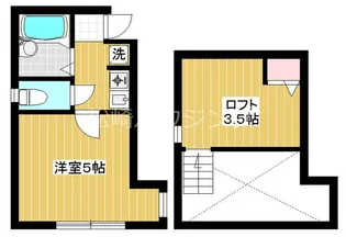 ブロードアロー【1階】の間取り