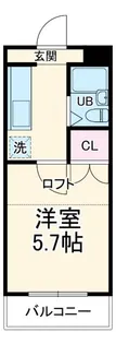 ガーデンコートTM和地山【2階】の間取り