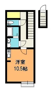 ペルペトゥウス【2階】の間取り