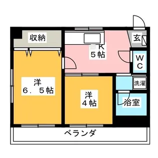 ウォーブルコート【3階】の間取り