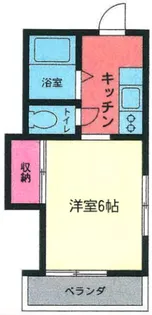 エステルハイツ【1階】の間取り