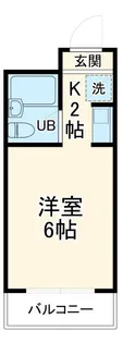 新丸子ハイツ【3階】の間取り