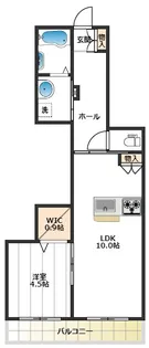リヴィエール本蓮沼【3階】の間取り