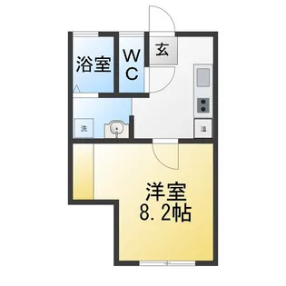 グランデーエコヨシ【1階】の間取り