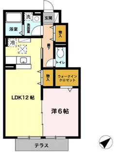 ソフィア野川【1階】の間取り