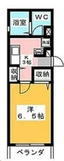 リエス上島A【1階】の間取り