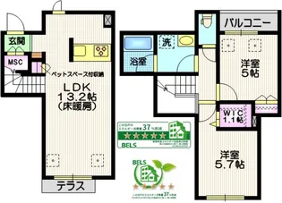 ANESISの間取り