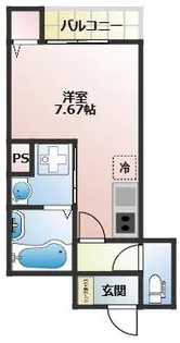THENOBLES諏訪野町II【1階】の間取り