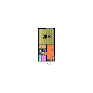 第二稲荷山ハイツ【1階】の間取り