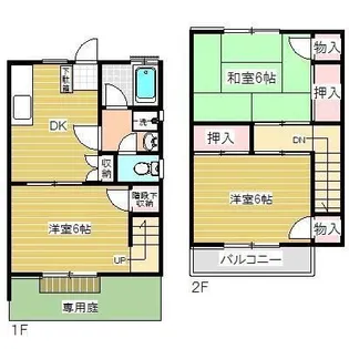 カラフィー43の間取り