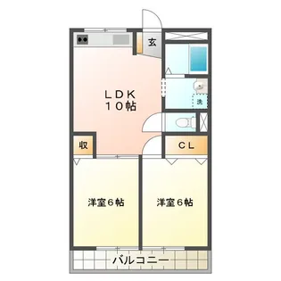 日伯産業【3階】の間取り