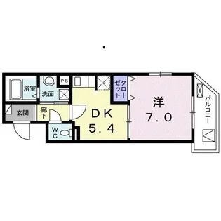 メゾン・タレイア【5階】の間取り